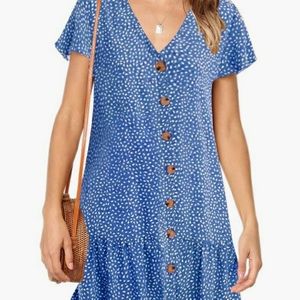 Polka Dot Mini Dress